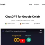 ChatGPT for Google Colab