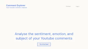 Comment Explorer - Youtube