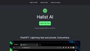 Halist Browser AI