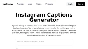 Instagram Caption Generator