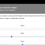 Vinish Text to Speech Converter